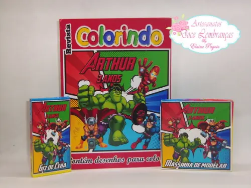 Kit de Colorir + massinha!!!