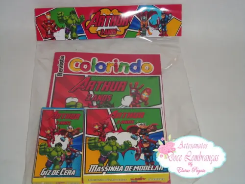 Kit de Colorir + massinha!!!