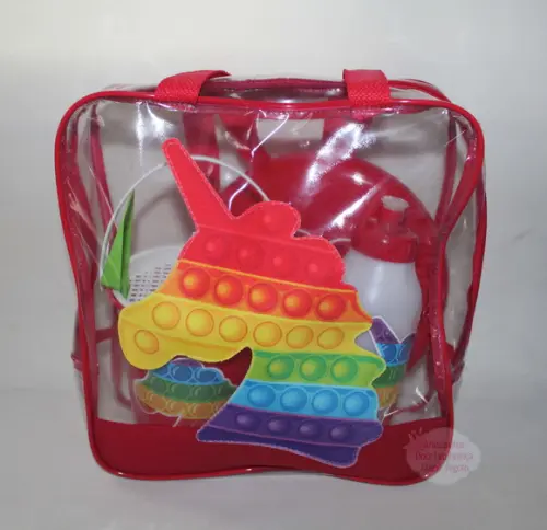 Kit de Praia/Verão + Sacola Galinha Pintadinha