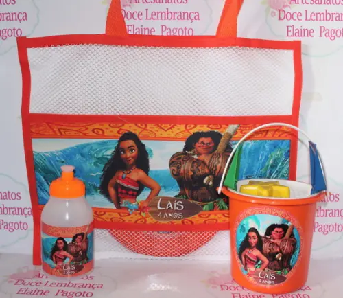 Kit de Praia/verão + Sacola Moana