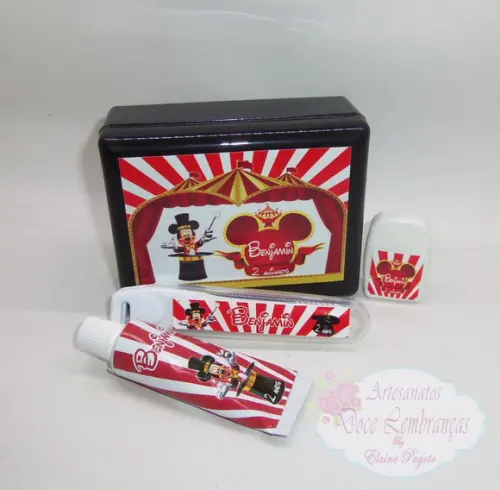Kit Dental O Circo do Mickey