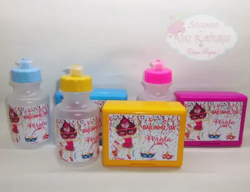 Kit Hora do Lanche Carnaval