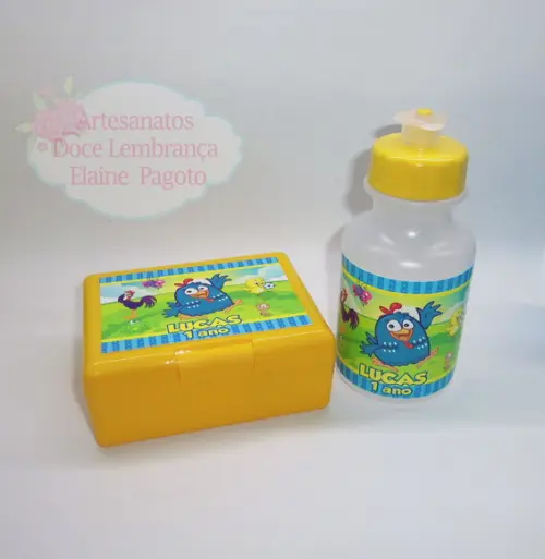 Kit Hora do Lanche Galinha Pintadinha
