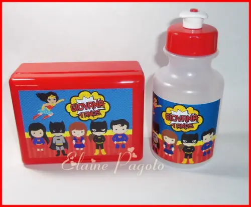 Kit Hora do Lanche Heroínas