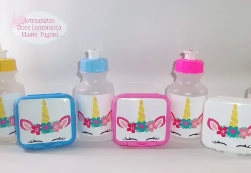 Kit lanche Unicórnio