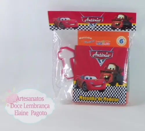 Kit Massinha Relâmpago Mcqueen