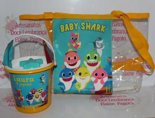 Kit Praia Baby Shark