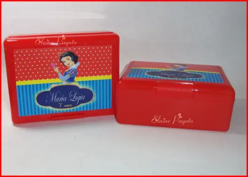 Lancheira/Caixa Box Branca de Neve