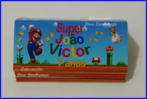 Lapela de Guloseimas Super Mário