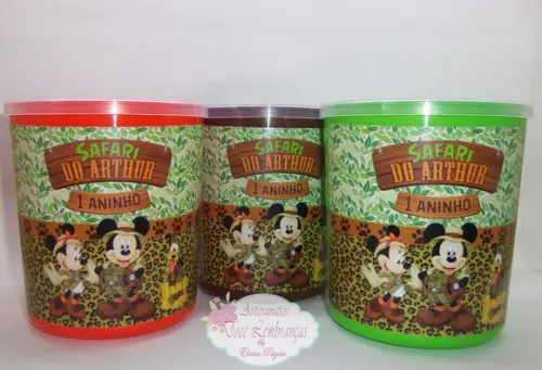 Lata Ninho Mickey Safari