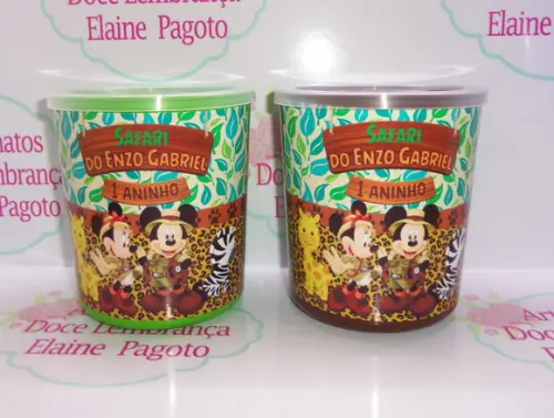Lata Ninho Mickey Safari