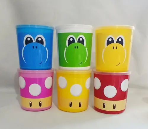 Lata tipo de Leite Irmãos Mario Bros
