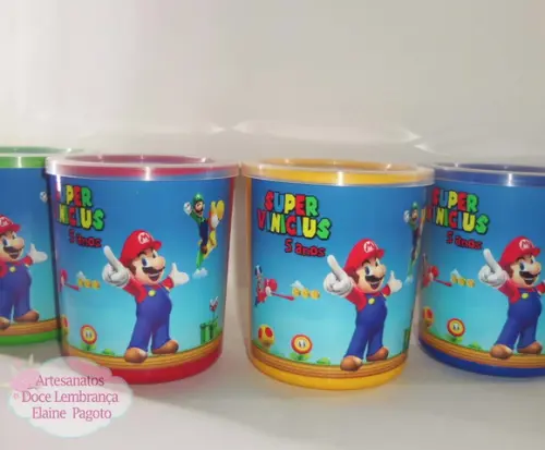 Lata tipo de Leite Irmãos Mário Brós