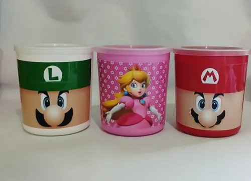 Lata tipo de Leite Irmãos Mario Bros