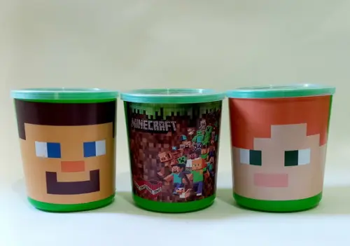 Lata Tipo de Leite Minecraft 35 Unidades