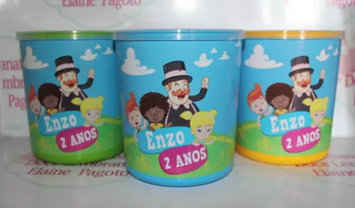 Lata Tipo de Leite o Mundo de Bita