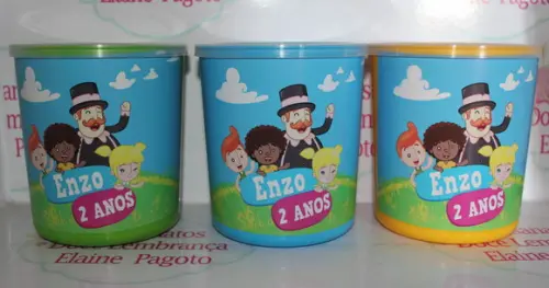 Lata Tipo de Leite o Mundo de Bita