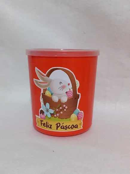 Lata tipo de Leite Páscoa