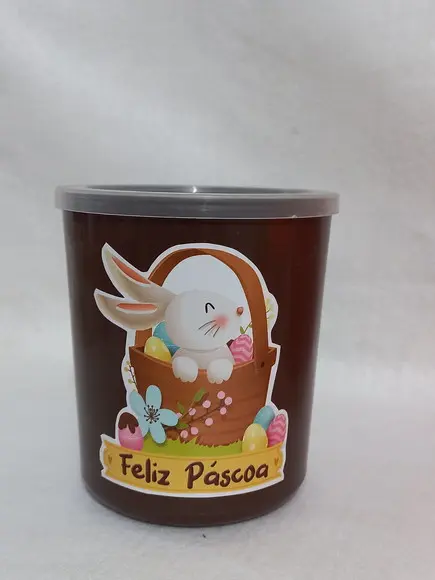 Lata tipo de Leite Páscoa