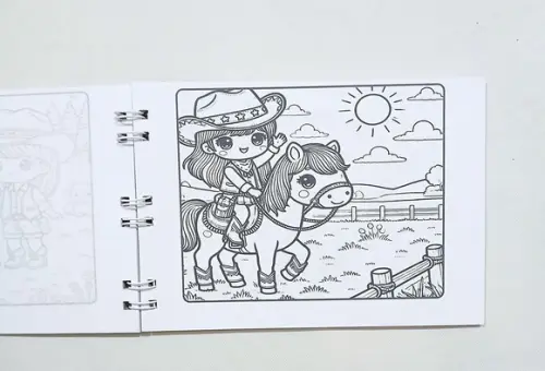Livro de Colorir a Boiadeira 50 Desenhos A5