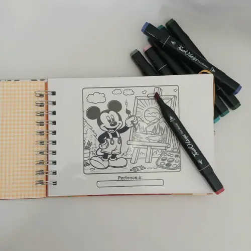 Livro de Colorir Mickey 50 Desenhos A5