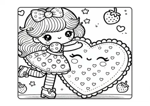 Livro de Colorir Moranguinho - 50 Desenhos A5