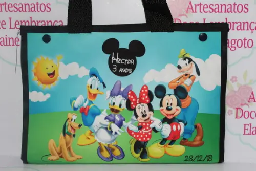 Maleta de Colorir Turma do Mickey
