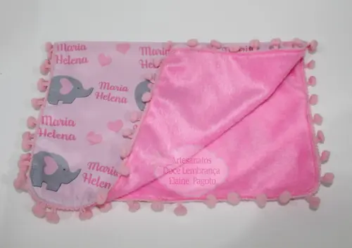Manta para Bebê Personalizada