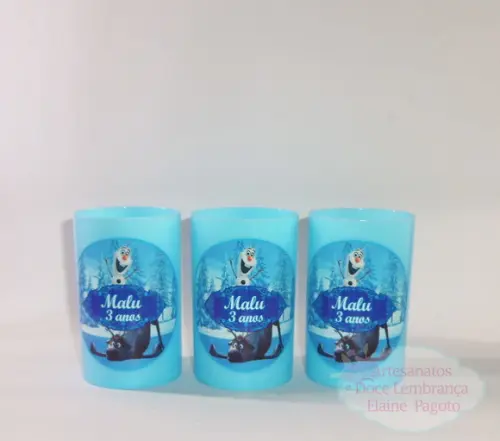 Mini copo long drink Frozen