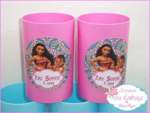 Mini copo long drink Moana