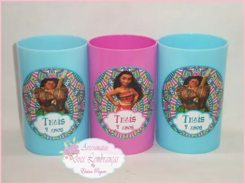 Mini copo long drink Moana
