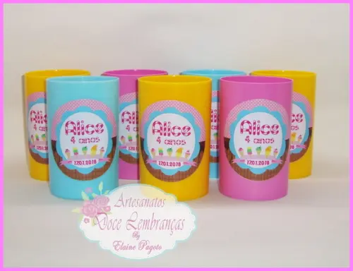 Mini copo long drink Sorveteria