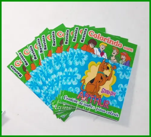 Mini revistinha scooby doo