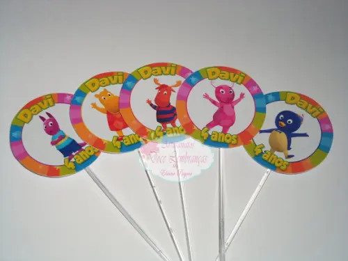 Mini toppers Backyardigans