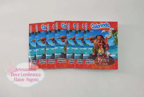 Mini revistinha Moana