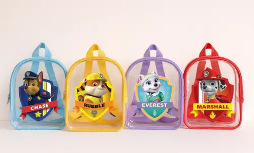 Mochila P Plástico Cristal