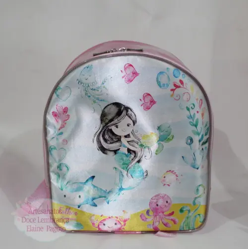 Mochila Sereia Cute