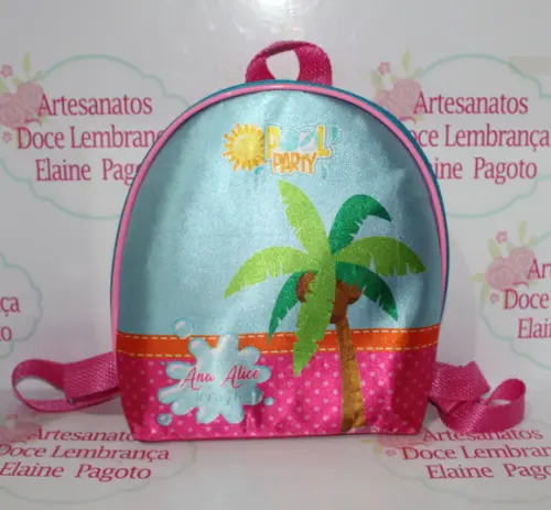 Mochila Simples Pool Party