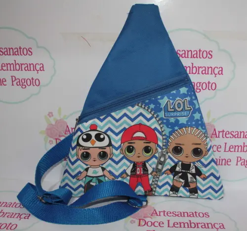 Mochila transversal personalizada LOL Surprise Boy