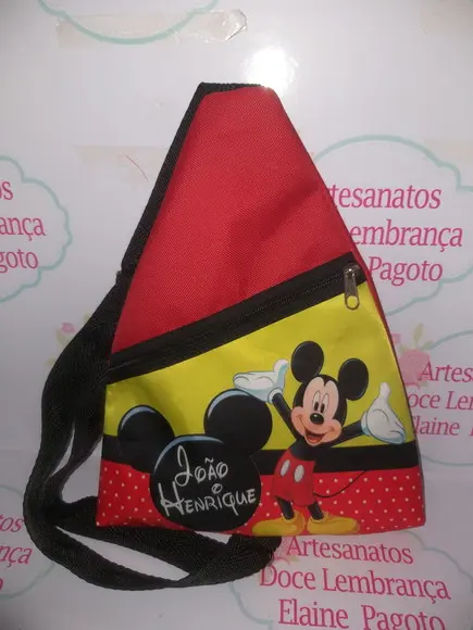 Mochila transversal personalizada Mickey