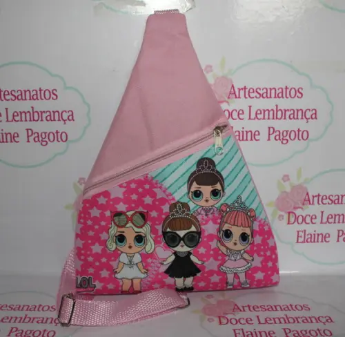 Mochila transversal Triangular LOL Surprise