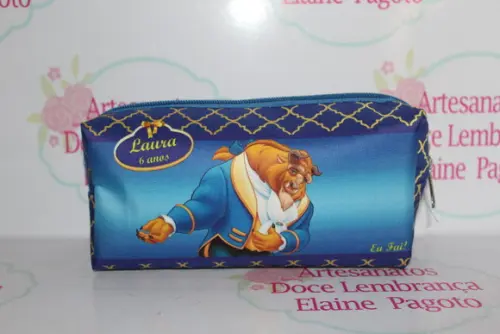 Necessaire / Estojo a Bela e a Fera