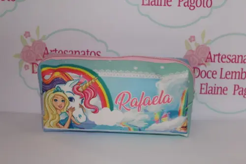 Necessaire / Estojo Barbie Dreamtopia
