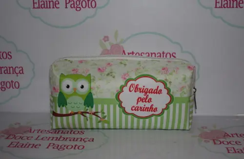 Necessaire / Estojo Corujinha