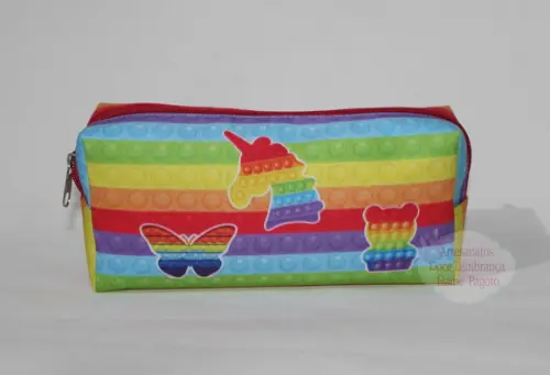 Necessaire / Estojo Fidget toys / Pop It