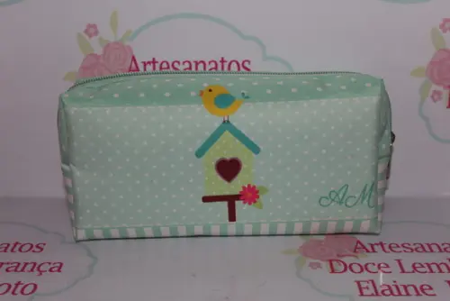Necessaire / Estojo Jardim Encantado