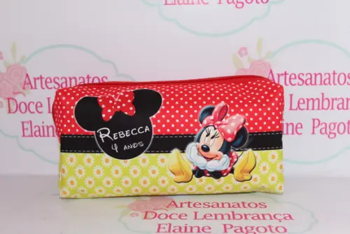 Necessaire / Estojo Minnie