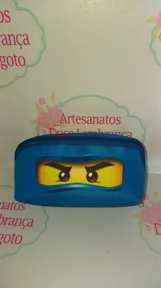 Necessaire / Estojo Ninja Lego