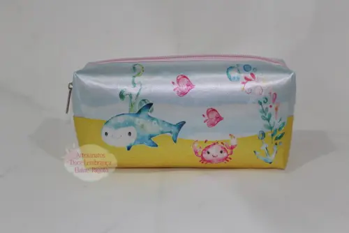 Necessaire / Estojo Sereia Cute