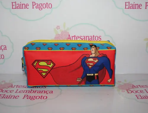 Necessaire / Estojo Super Homem